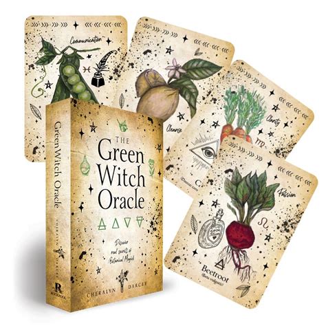 Ggeen witch oracle cards